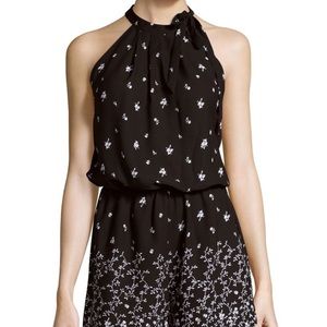 Collective Concepts Printed Halterneck Romper